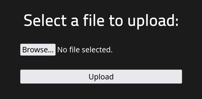 Upload Form
